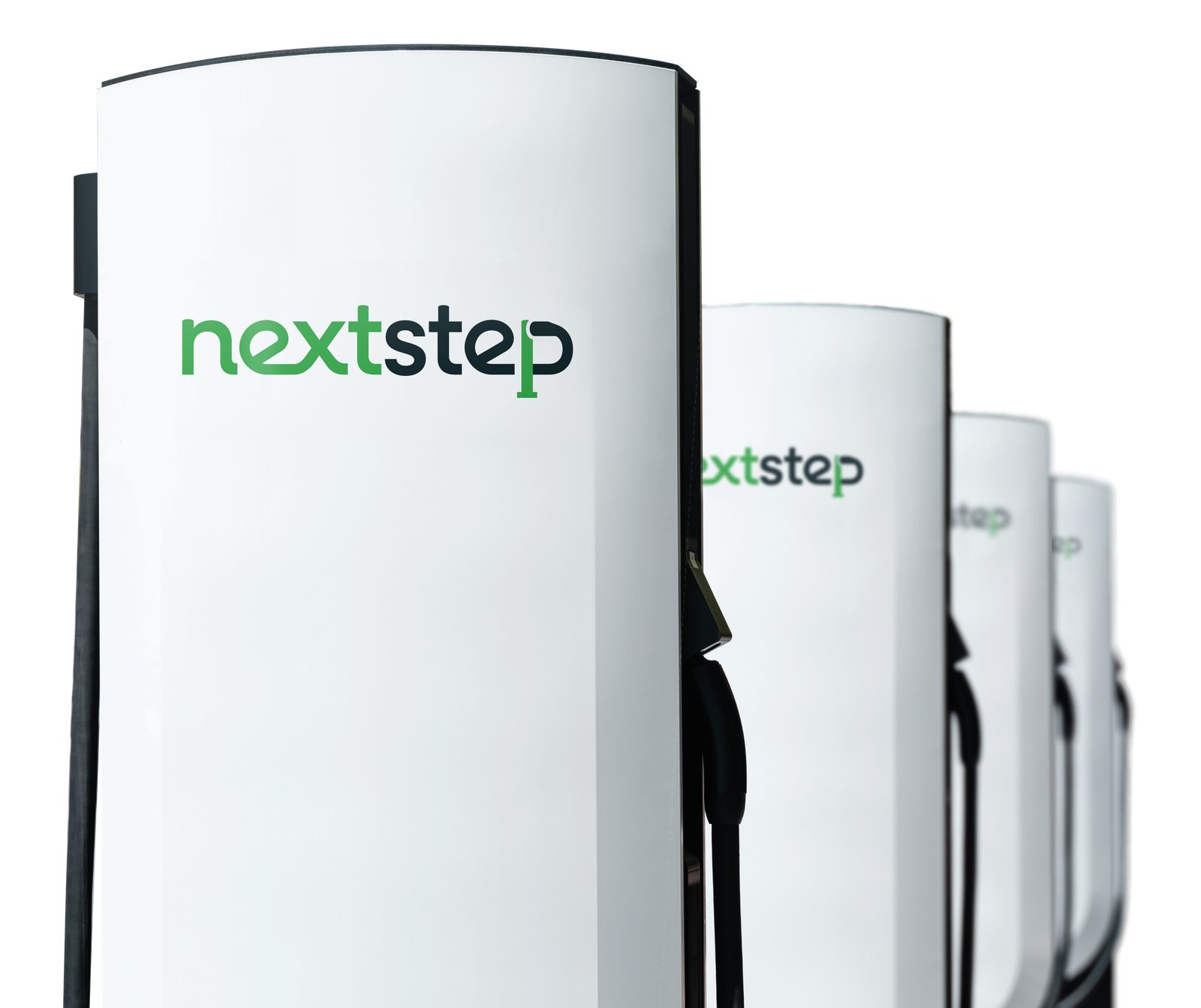Four Nextstep branded Supercharger posts
